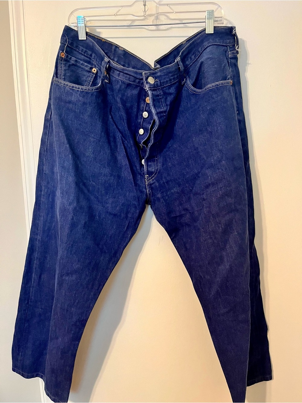 Levi's Relaxed Fit Jeans in Deep Blue Denim